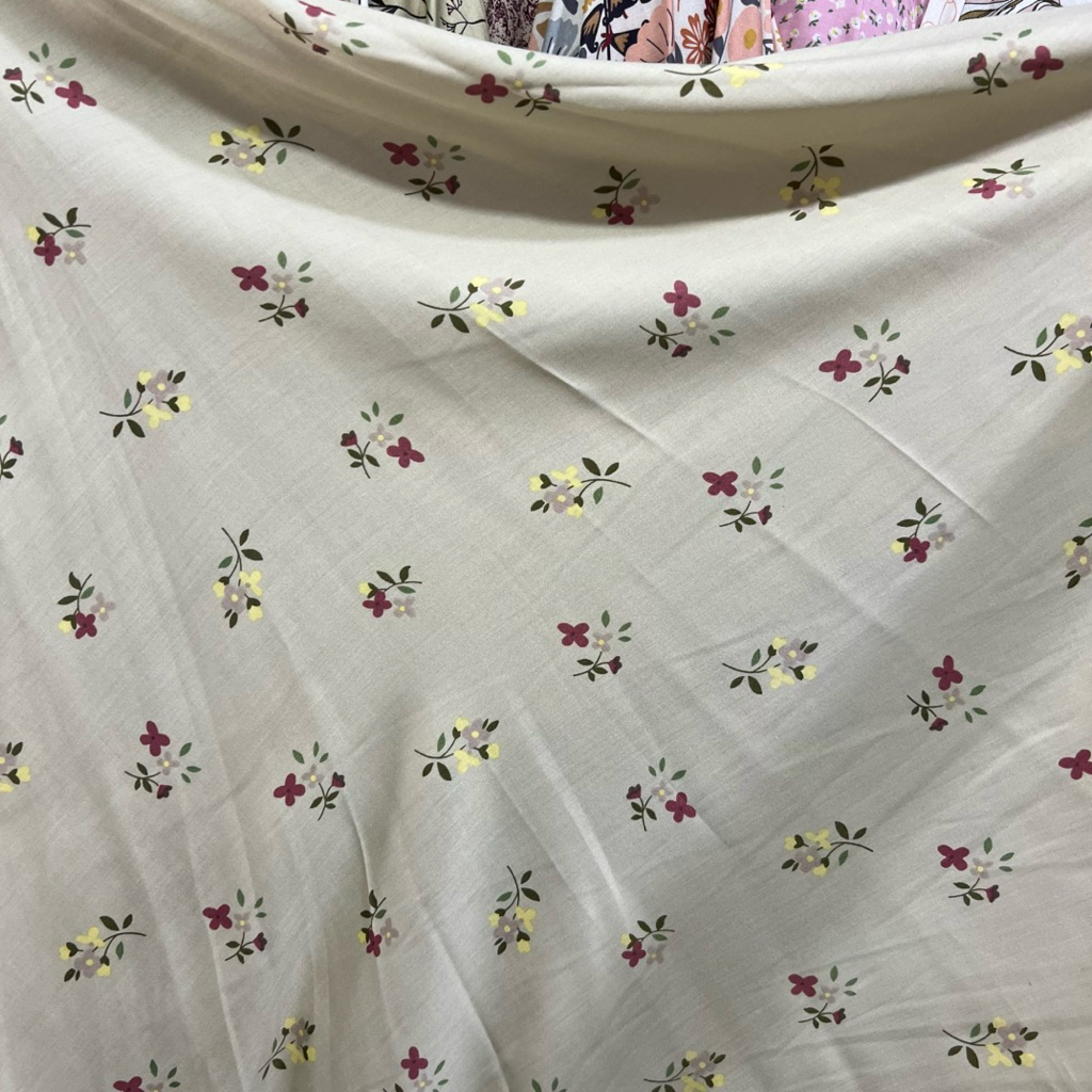 Kain Katun Rayon Viscose Premium | katun rayon | rayon motif | Rayon premium | Daster | Kemeja | Piy