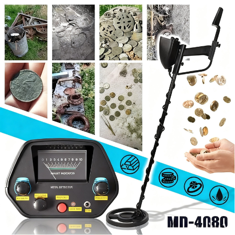 TIANXUN Alat Pendeteksi Logam Emas Metal Detektor Emas perak Sensitivitas Tinggi Finder - MD-4080