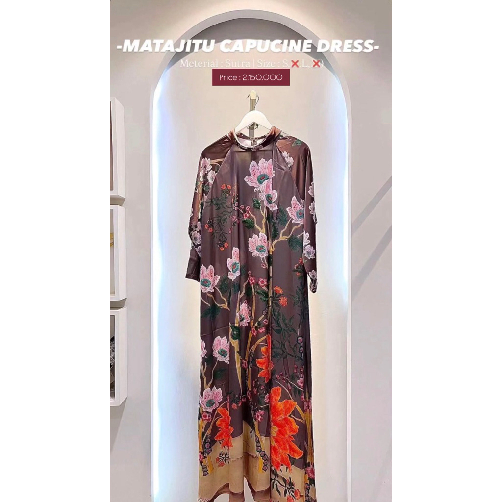 [BANDA ACEH]READY CAPUCINE DRESS MATAJITU
