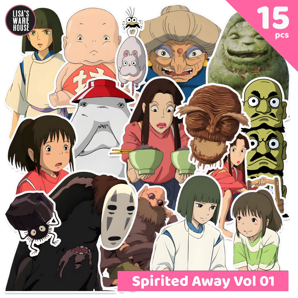 Sticker Spirited Away Volume 01