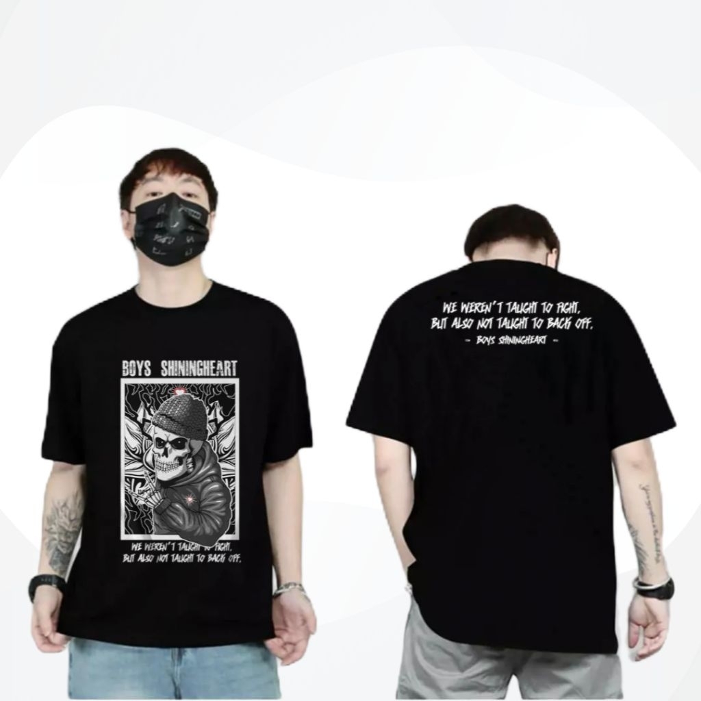 (Kode A) Kaos Boys Shining Heart