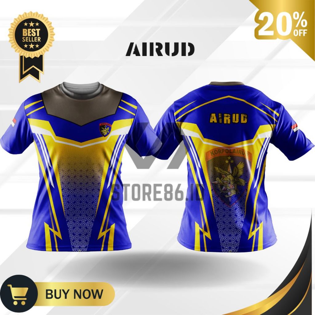 JERSEY AIRUD FULLPRINT SUBLIME / KAOS AIRUD DRIFIT / JERSEY AIRUD / FULL PRINTING