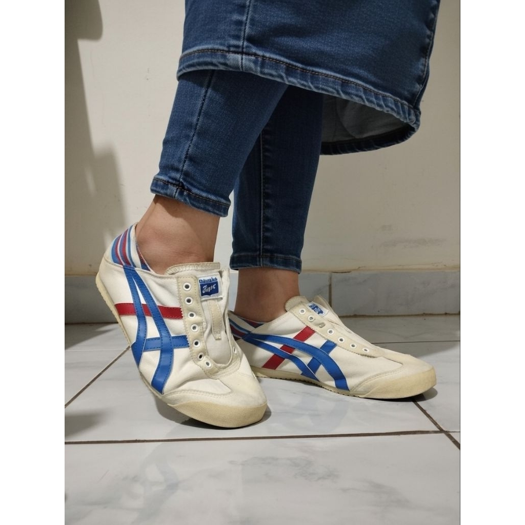 Sepatu Slip On Onitsuka Tiger ORI Preloved