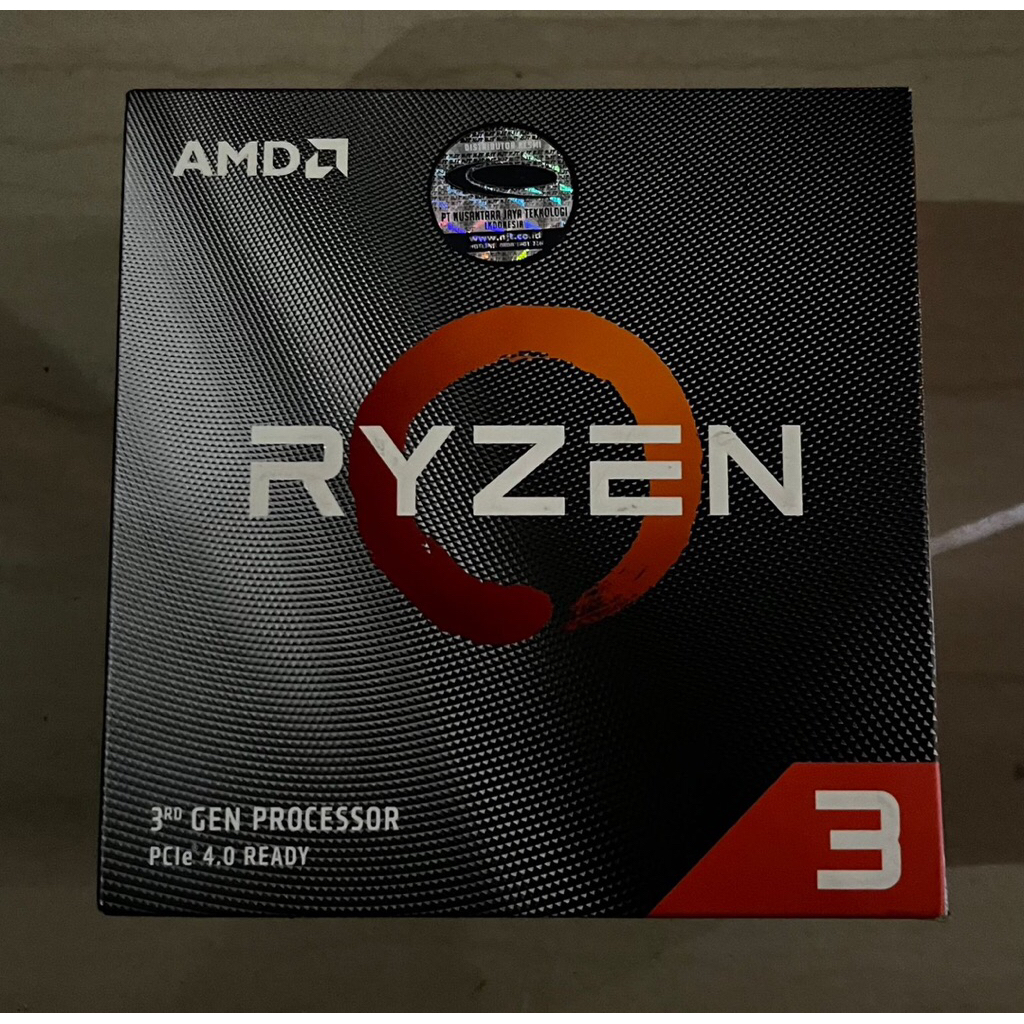 processor AMD Ryzen 3 3100 kondisi second