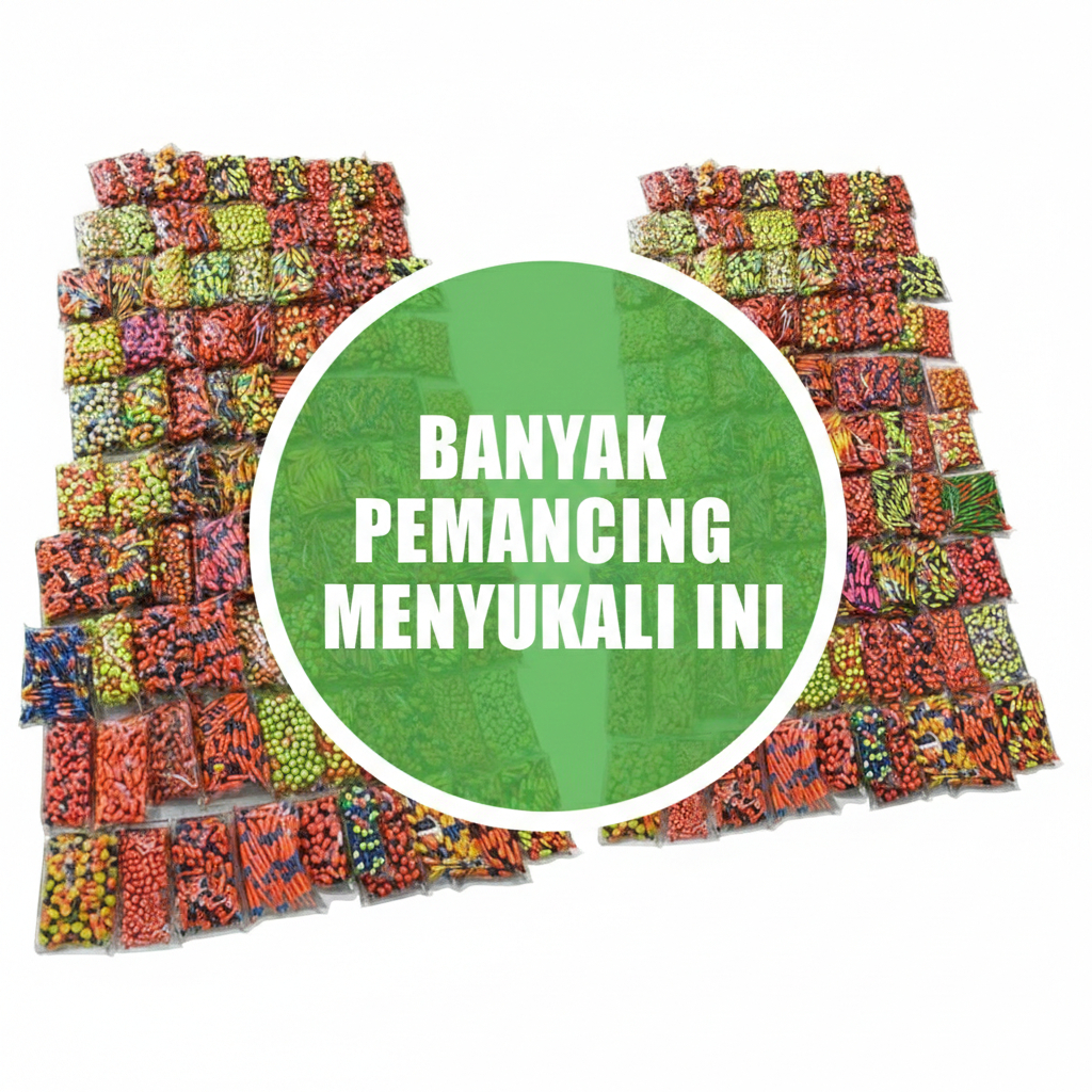 Pelampung Starlet Kawat Pancing Isi 100pcs – Kuat Awet untuk Semua Teknik Mancing