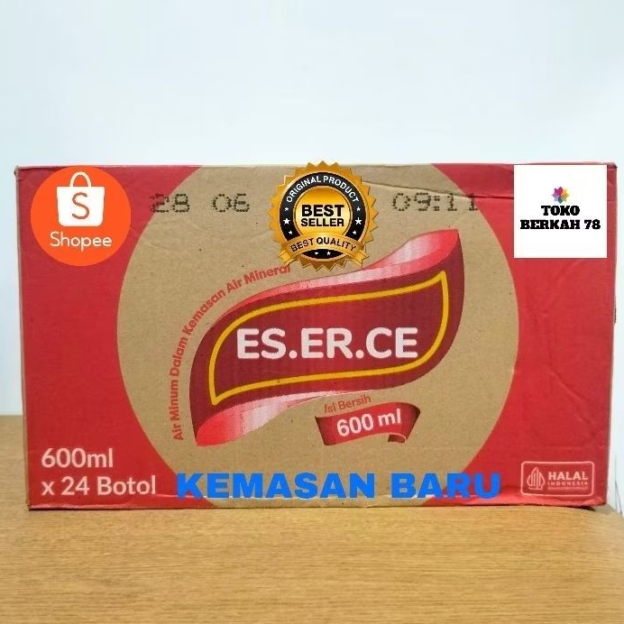 AIR MINERAL ES ER CE KEMASAN 600ML ( KARTON )