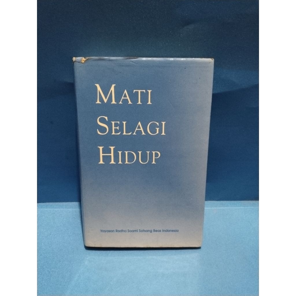 Buku original MATI SELAGI HIDUP