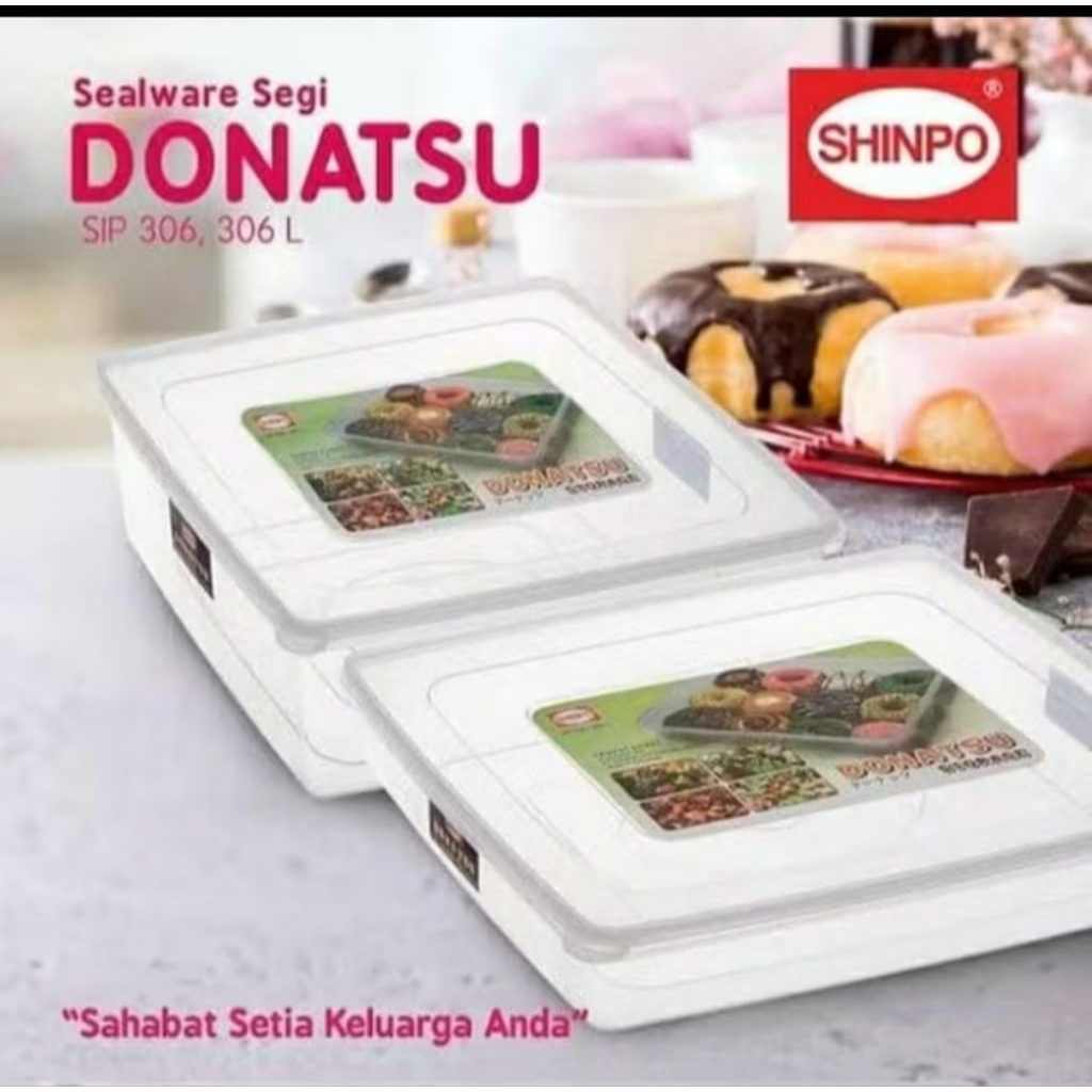 tempat donat donatsu shinpo wadah donat bok donat shinpo