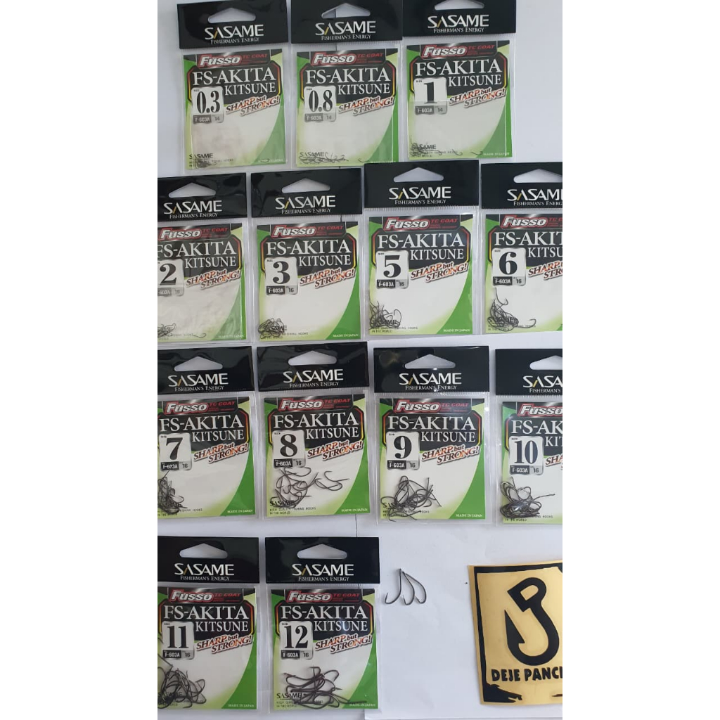 Mata Kail Pancing SASAME FS-AKITAKITSUNE FS-603A