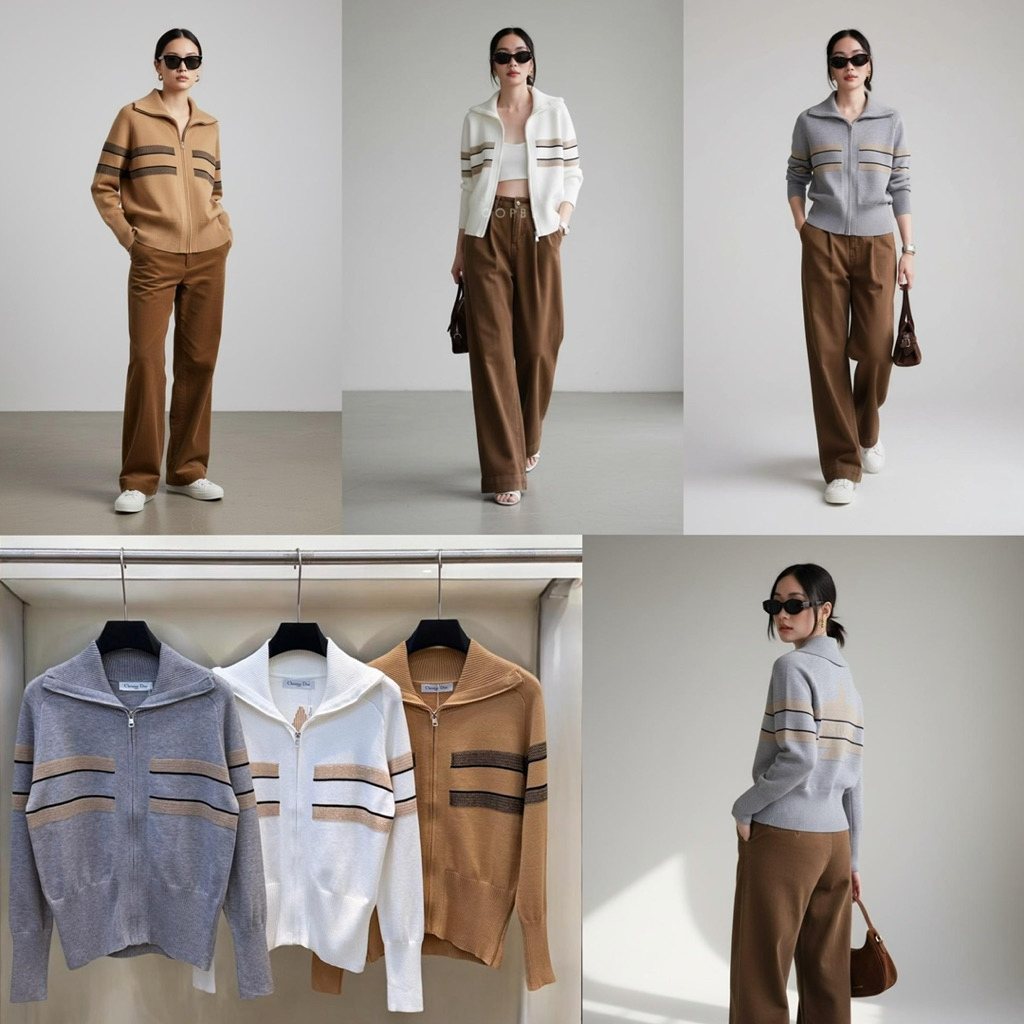 Jaket Wanita Rajut CD