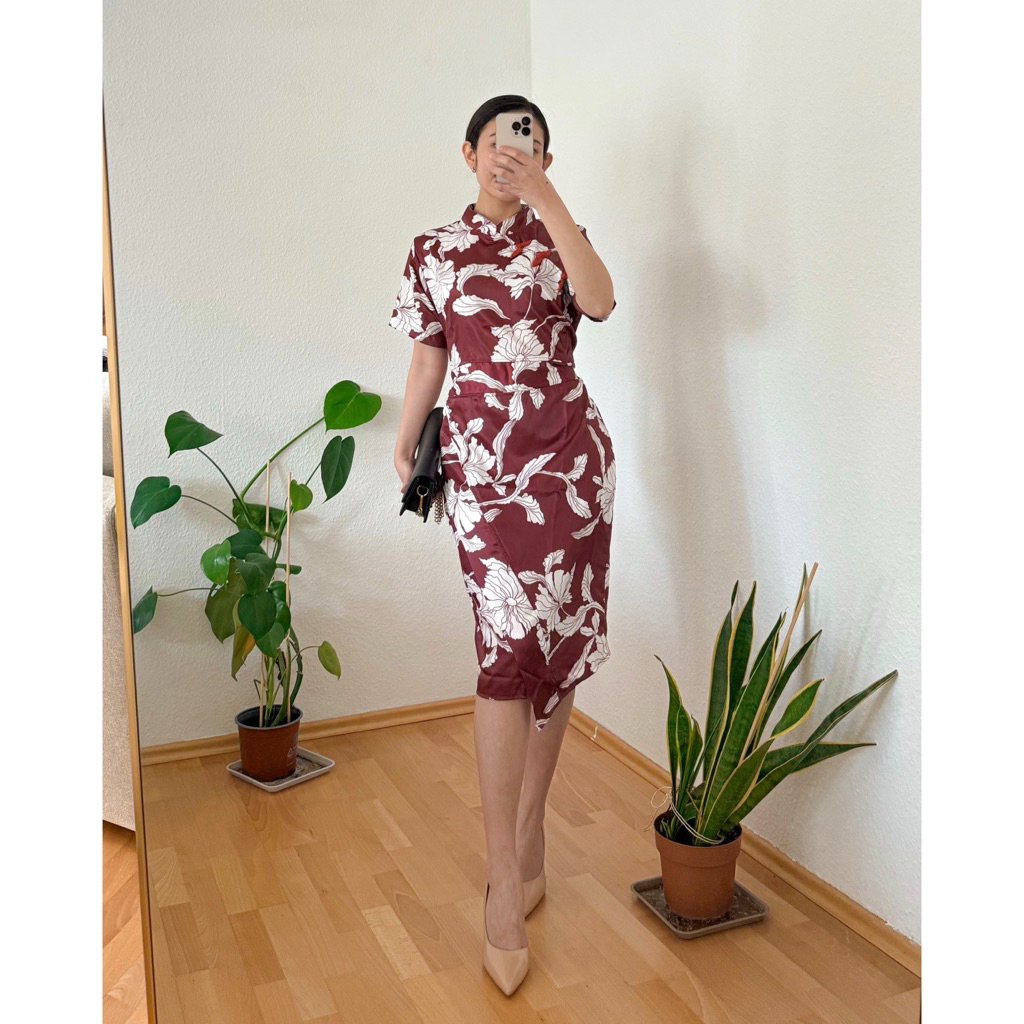 Kamiclothing.id — Amelie Cheongsam (dress qipao imlek sangjit wanita)