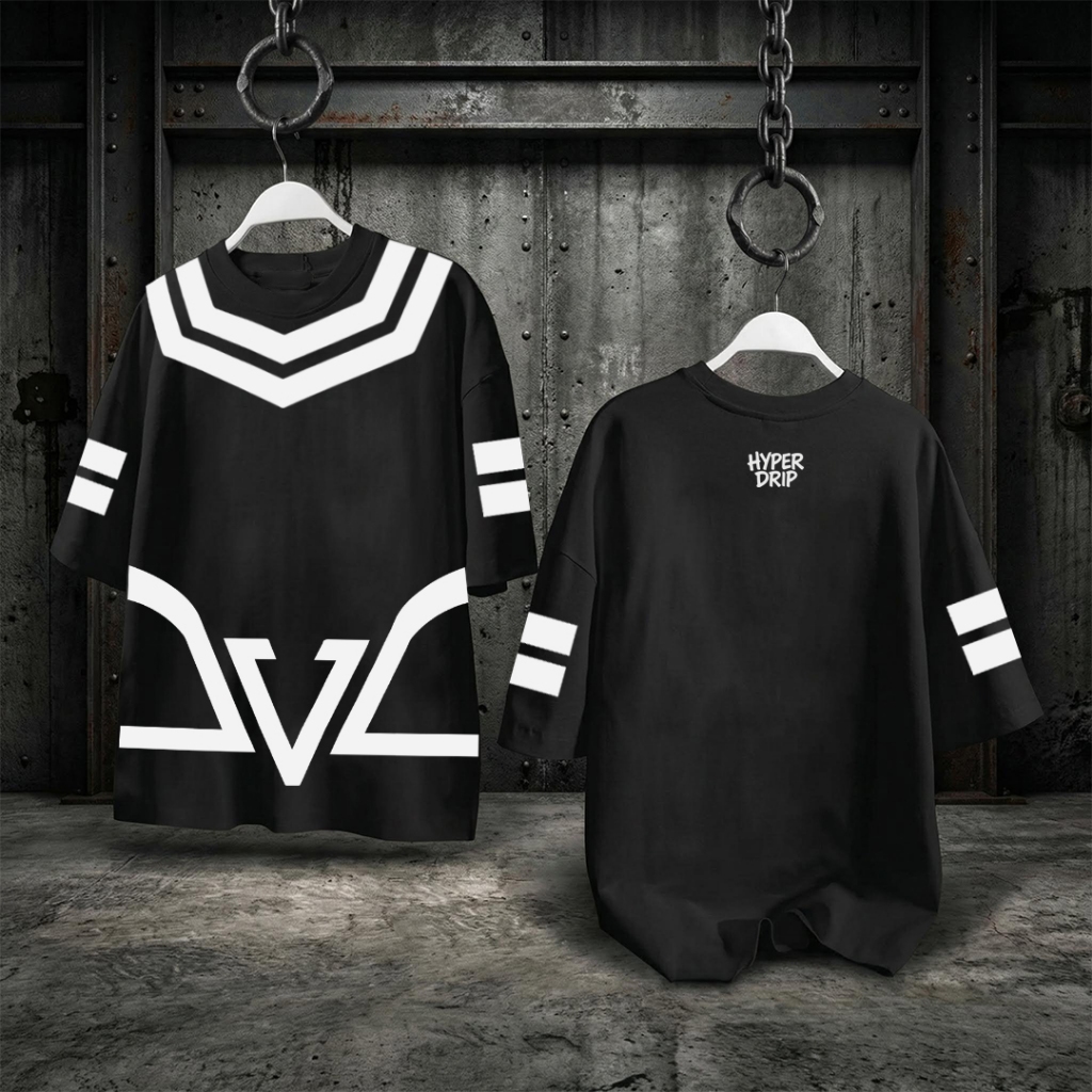 HYPERDRIP - OVERSIZE T-Shirt " TROY " | Kaos Oversize Unisex | Cotton Combed 20s Tebal | Baju Distro