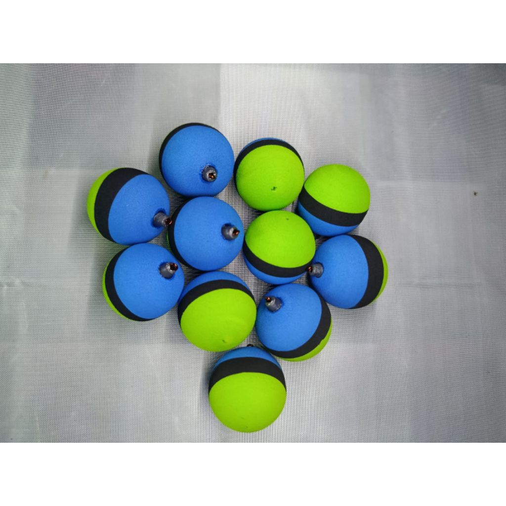 Pelampung pancing / kumbul pancing busa BULAT TIMAH