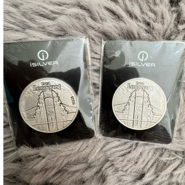 Finesilver perak isilver Pura Lempuyang Bali 10 gr
