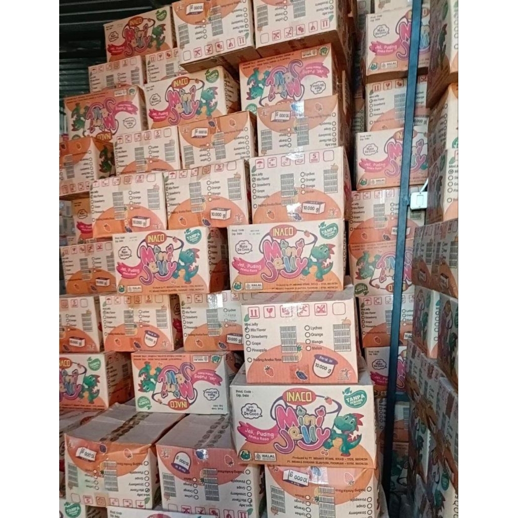 Inaco Jelly Mix 10 kg Inaco Jelly Kartonan