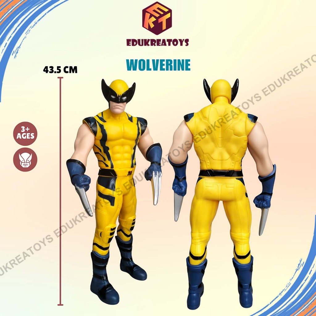 Mainan Action Figure Pajangan Wolverine X-MEN Super Hero