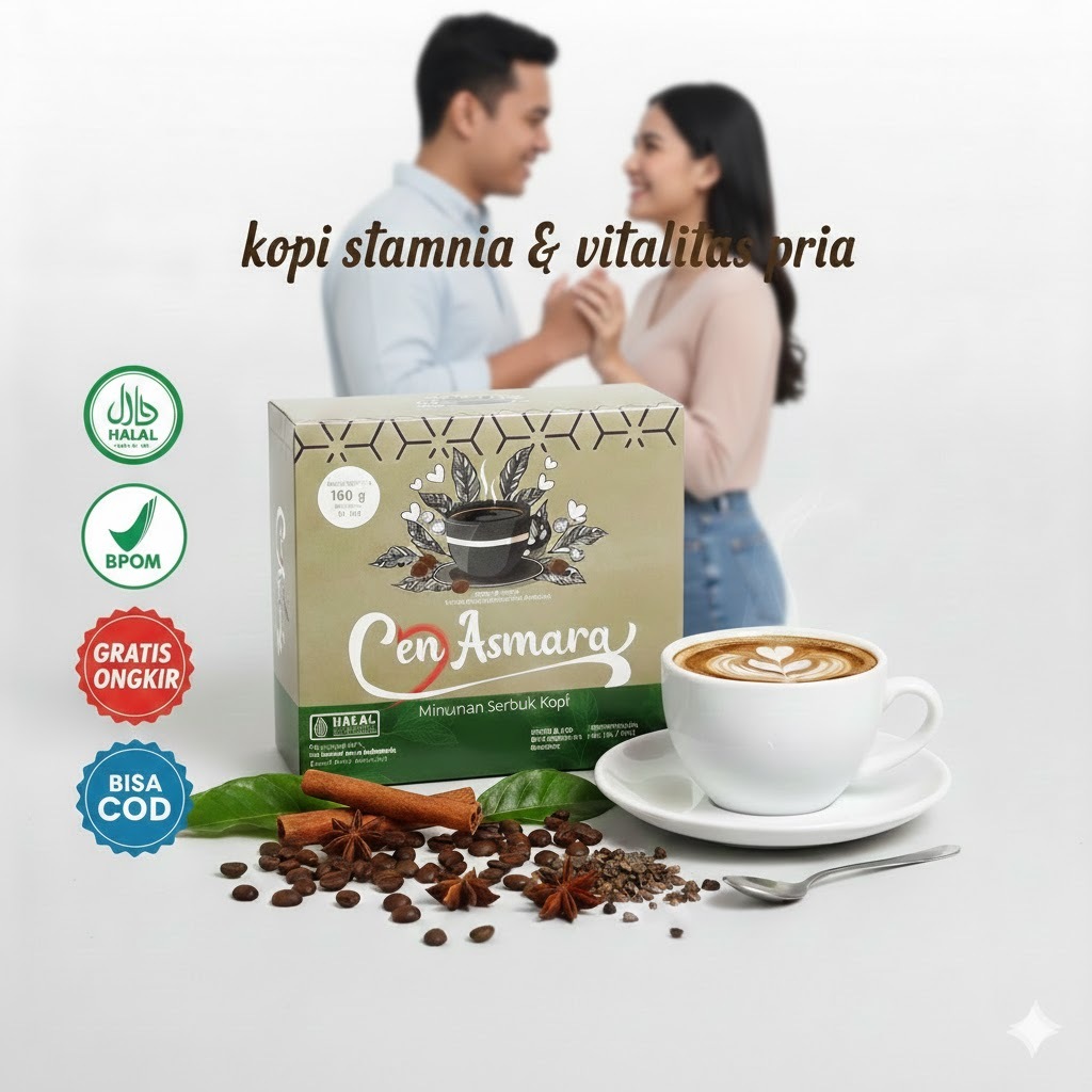 Kopi Cen Asmara Original Minuman Herbal Pria untuk Stamina & Energi murah