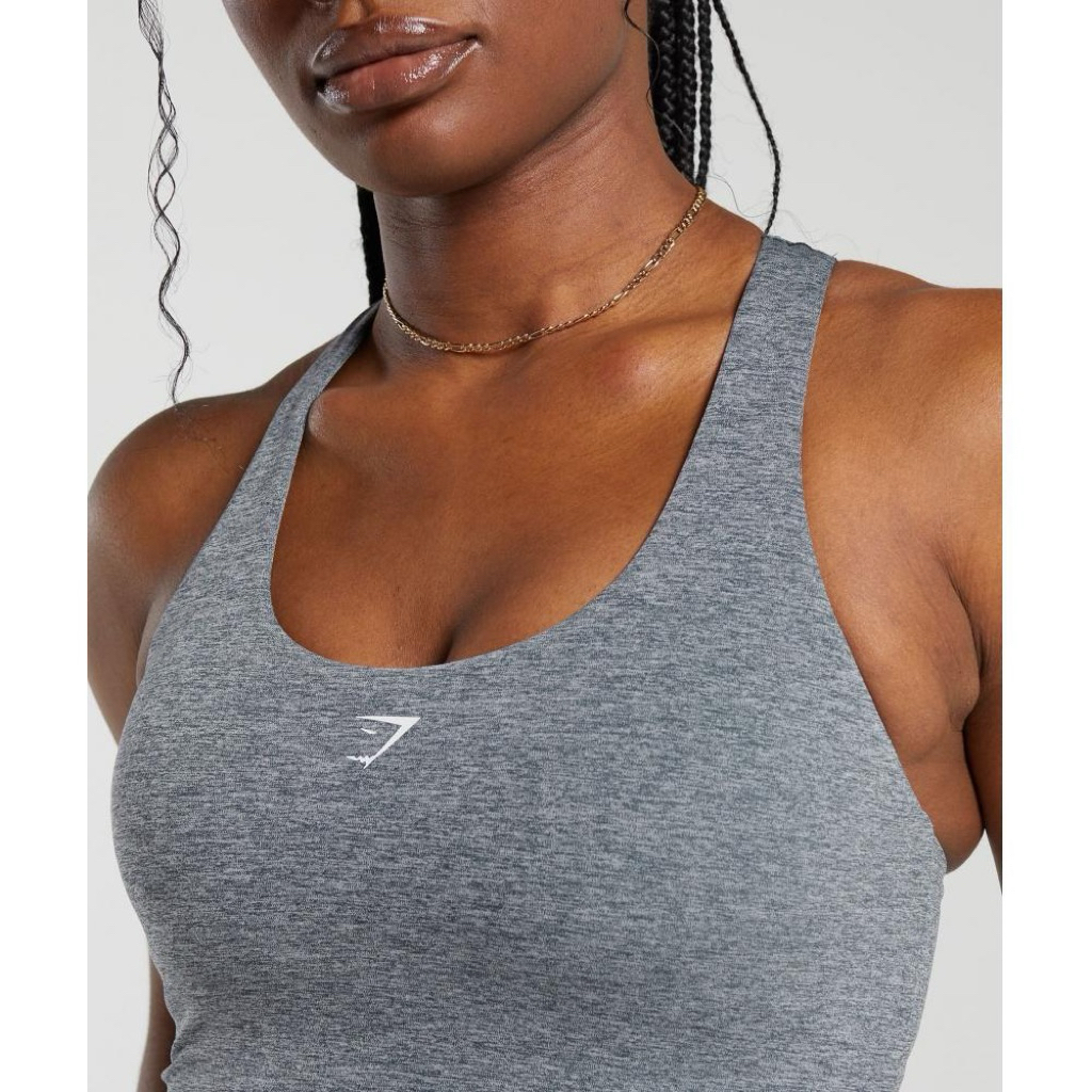 gymshark racer tank sport bra xs