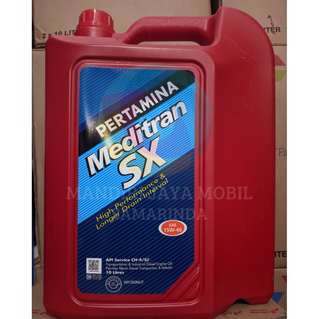 PERTAMINA MEDITRAN SX 15W-40 | 10 LITER