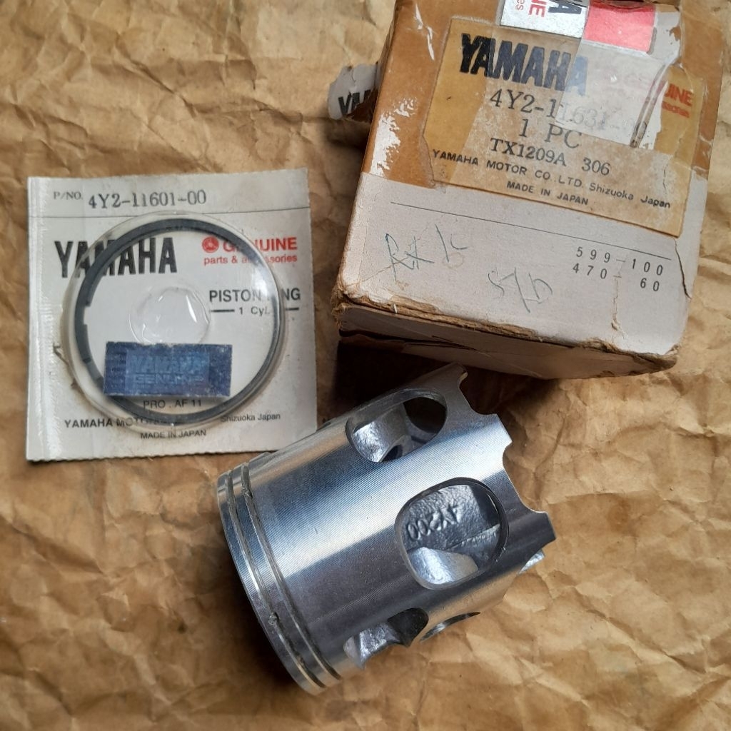 Piston seher yamaha rxk rxking 4y2 art japan original