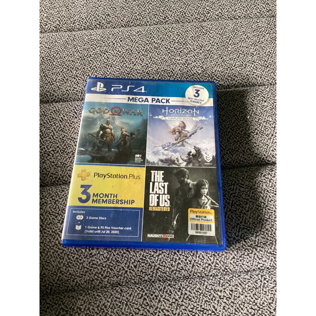 BD PS4 MegaPack GOW & HZD