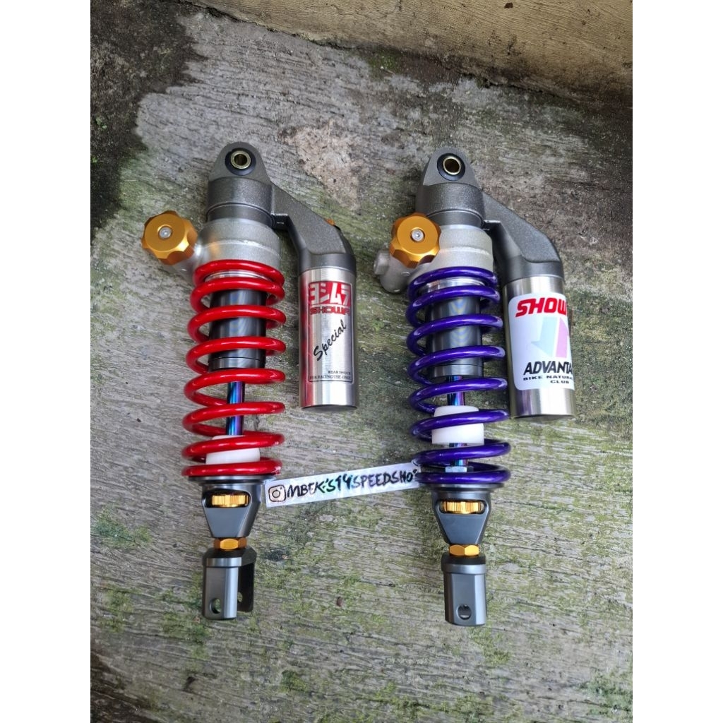 Shock Showa Single Original Thailand Size 320mm Mio, Soul, Fino, Vario, Dll