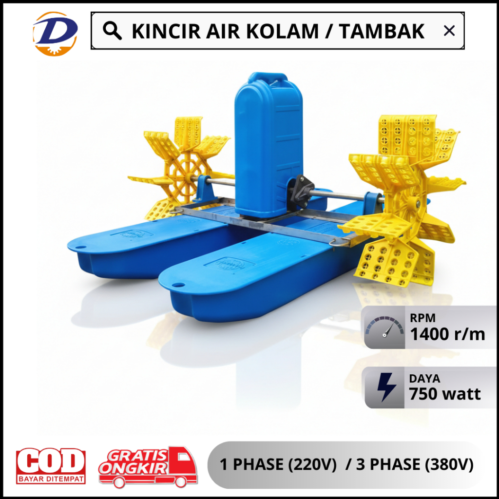 [ READY SIAP KIRIM ] Kincir Tambak Udang / Kincir Air Kolam