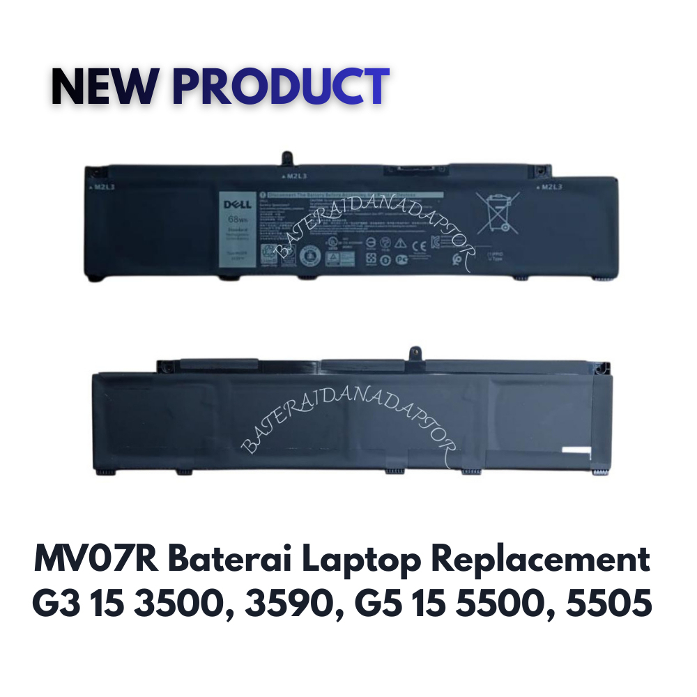 DELL BATTERY LAPTOP Inspiron G3 15 3500 5500 G7 7790 G3 15 3500 3590 G5 15 5500 5505 Replacemnet NEW