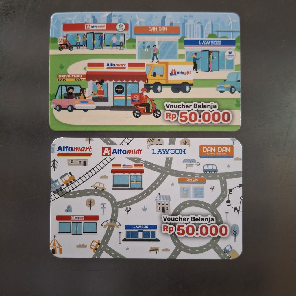 VOUCHER BELANJA alfamart fisik 50k exp.2027