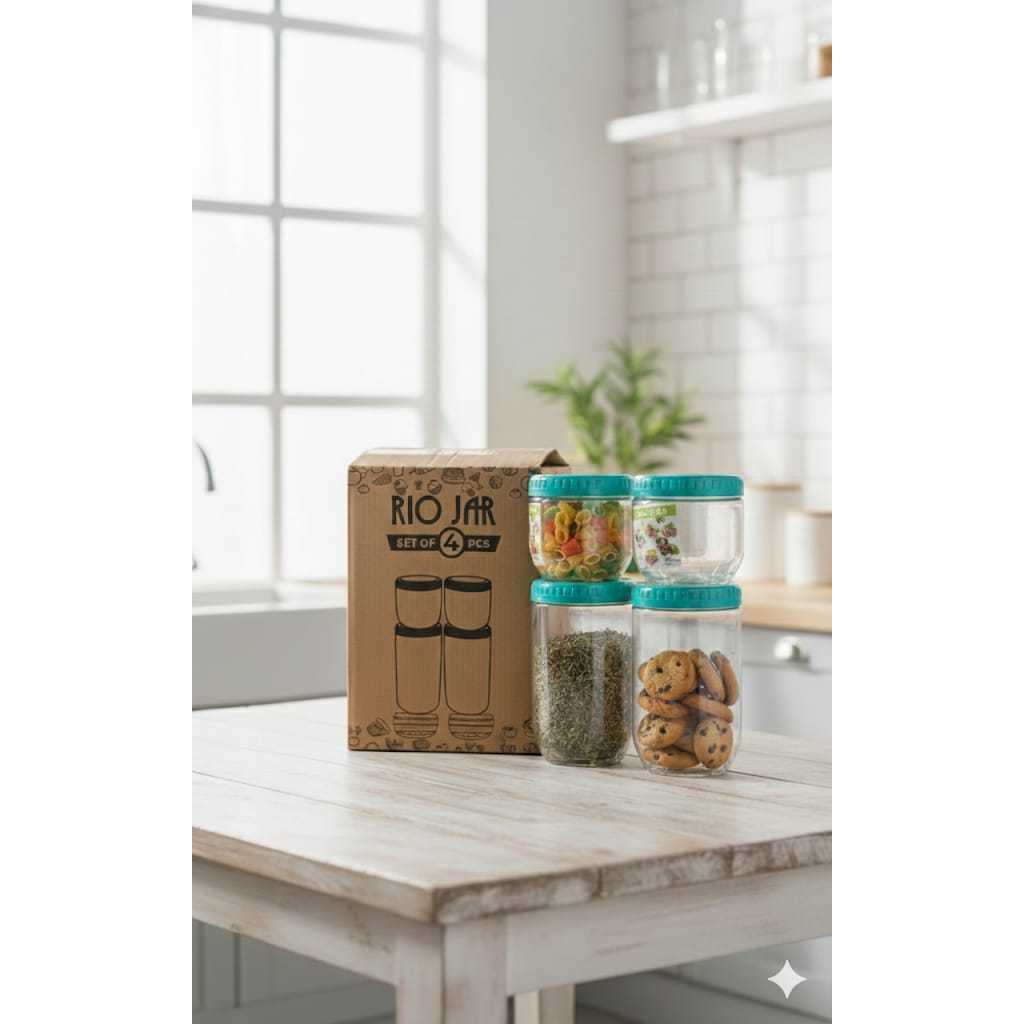 CPM Toples RIO 2 Ukuran (M dan S) TOPLES / CPM Paket lengkap Rio Jar set of 4 pcs 2 ukuran