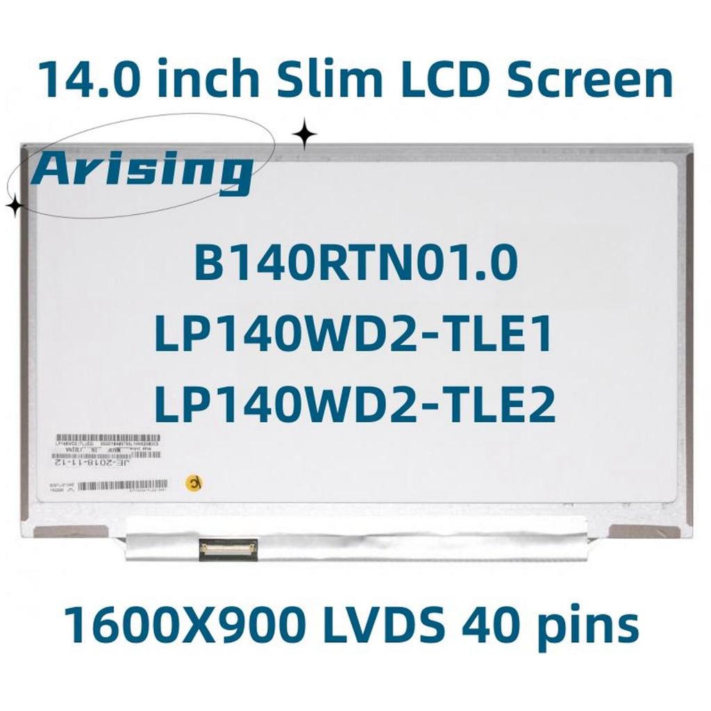 MONITOR LP140WD2 TLE2 TL E2 LED LCD X1 CARBON GEN 1 G1 1ST 2012 INTEL I3 I5 I7 GEN 3 3RD MODEL TYPE 