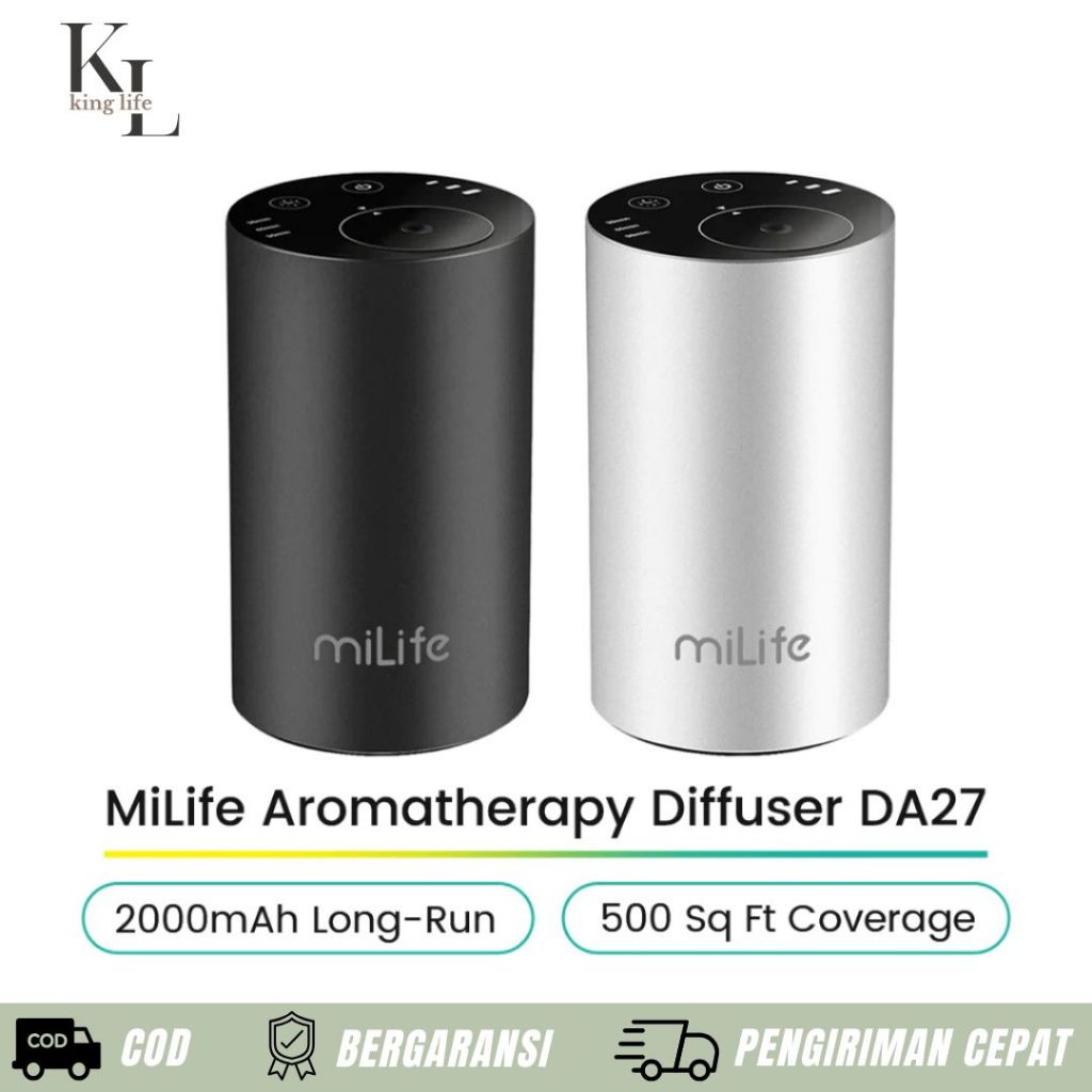 3LIFE Aroma diffuser LIFE pengharum ruangan | aromaterapi porteble 5mL / 10mL USB TYPE-C | Diffuser 