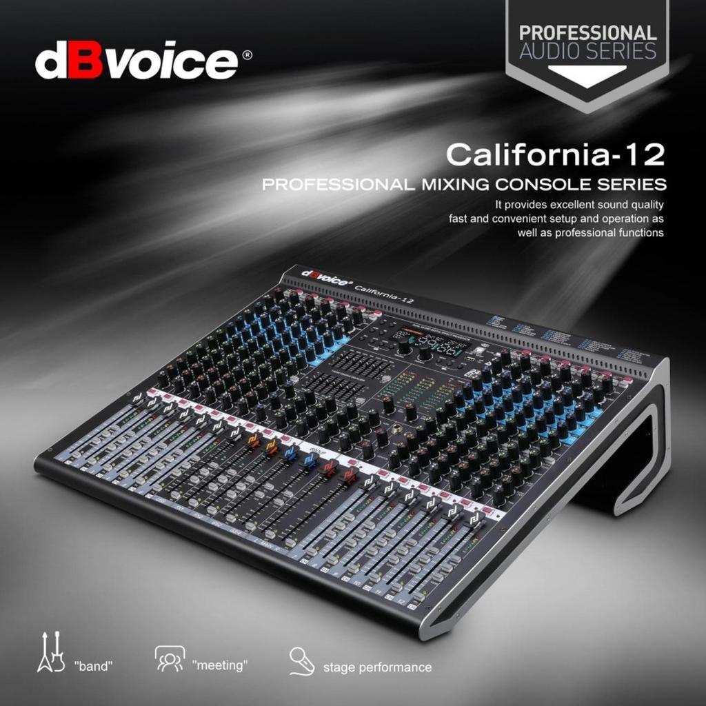 Mixer Audio dBvoice California 12 Original 12 Channel dB Voice California12 | MELODY CLASSIC