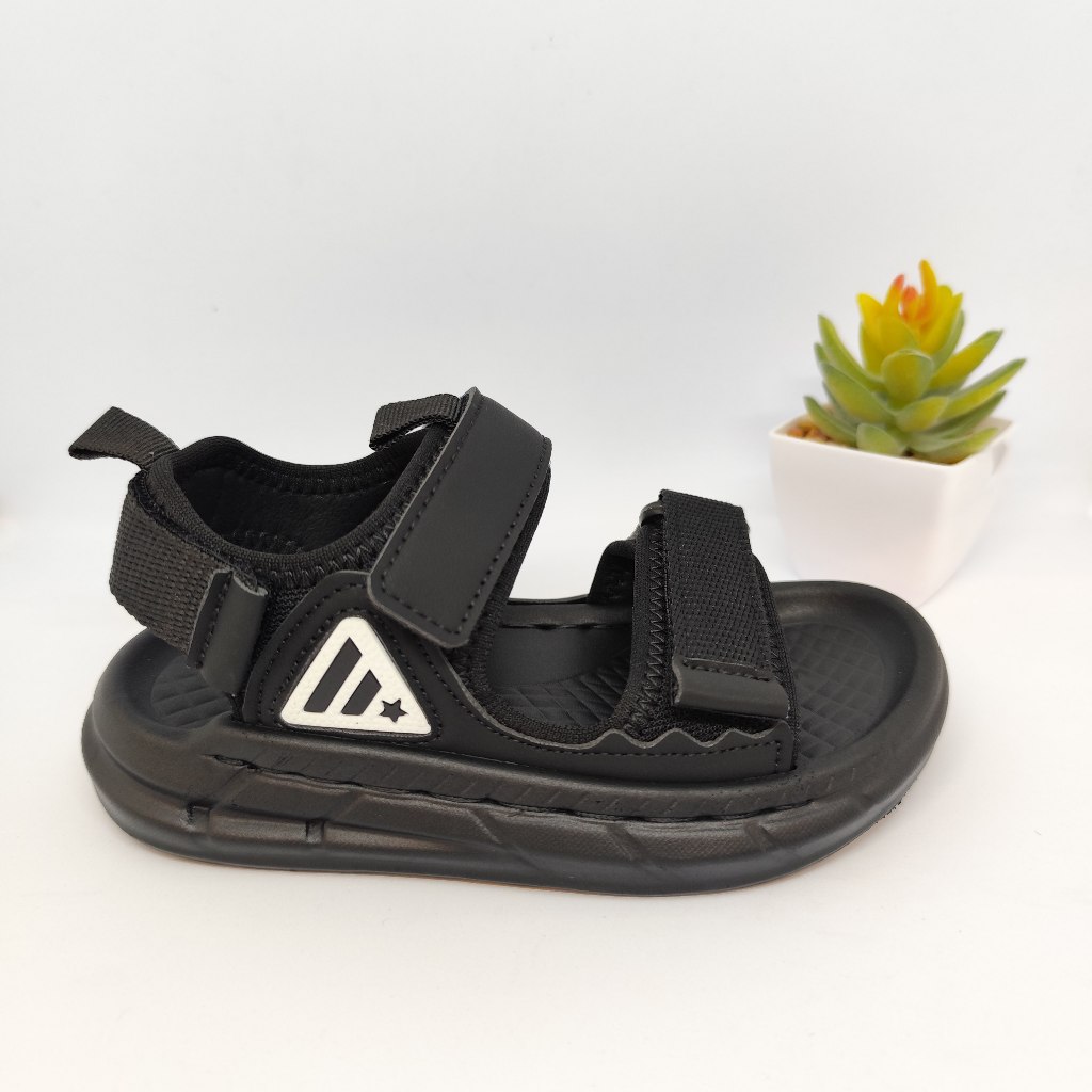 NewYordan Sandal Gunung Anak Laki-Laki Umur 4-6 tahun - Import Q.6 Hitam