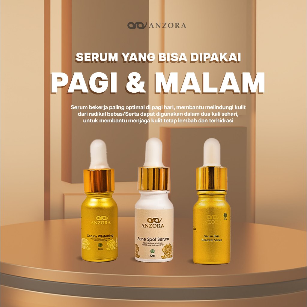 Serum Anzora Glow | Serum Anzora Ads | Serum Anzora Renewal Original 100% Expired Aman