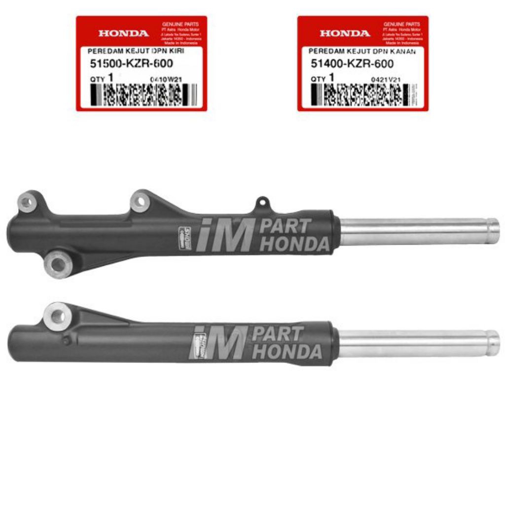 51400KZR600 & 51500KZR600 Shock Breaker Depan Kanan dan Kiri Vario 125 KZR Original AHM HONDA