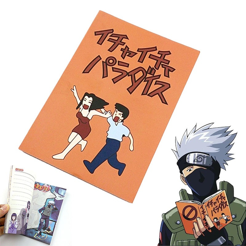 Buku Tulis Naruto Notebook Kakashi Icha Icha Paradise Makeout Tactics Bergambar Note Book Hardcover 