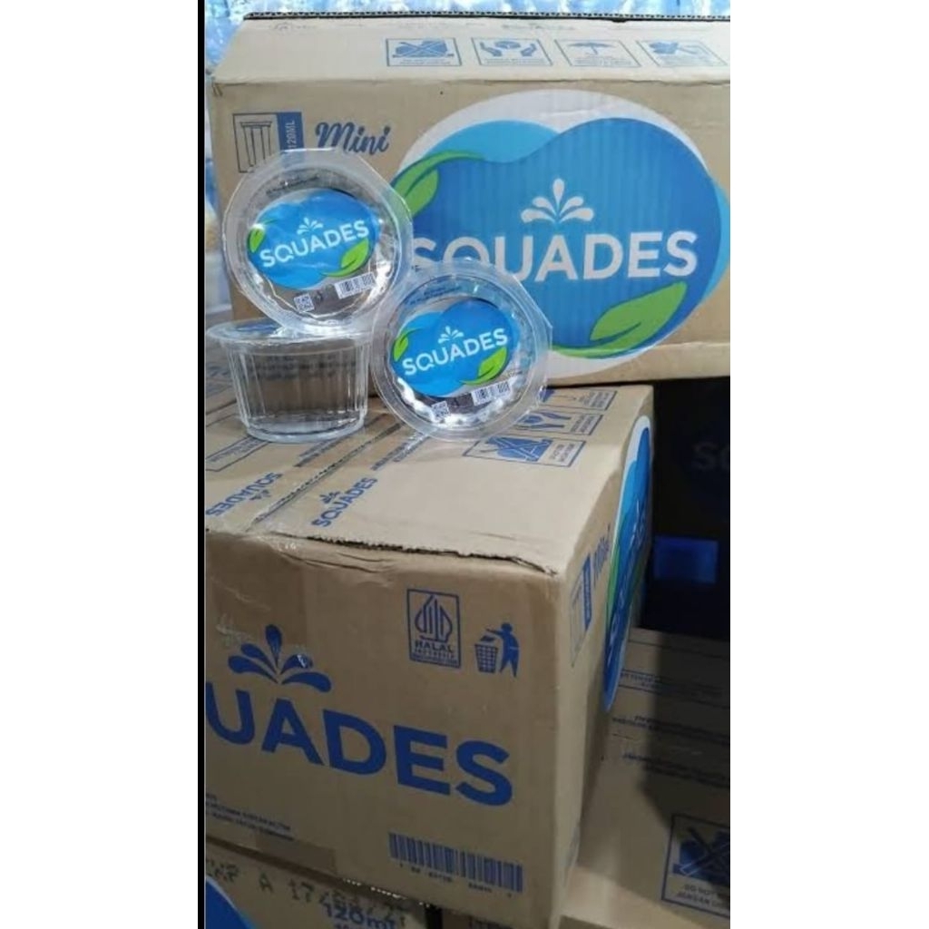 Air Squades Gelas Mini 125ml