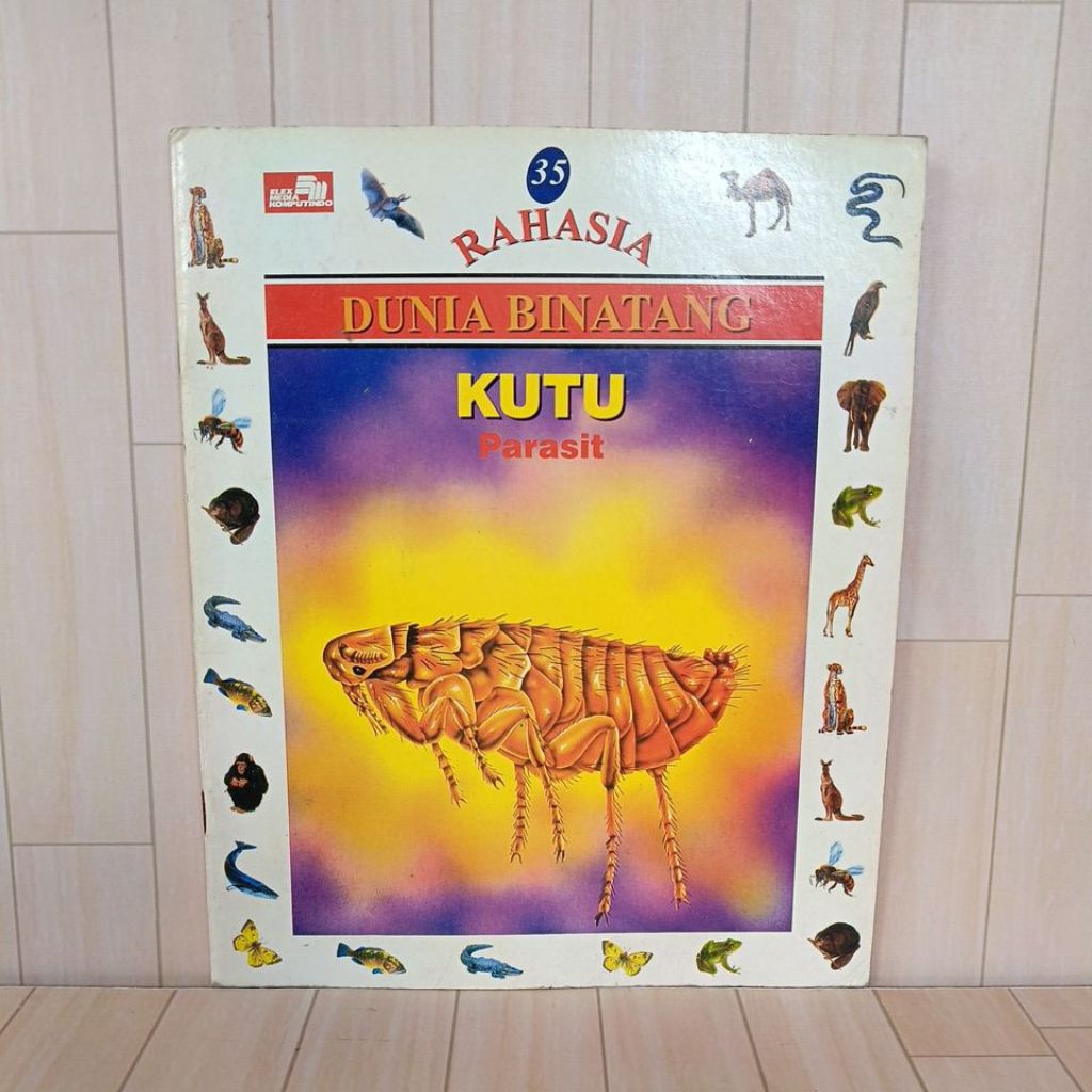 Buku Bacaan Anak Rahasia Dunia Binatang Kutu Parasit Softcover