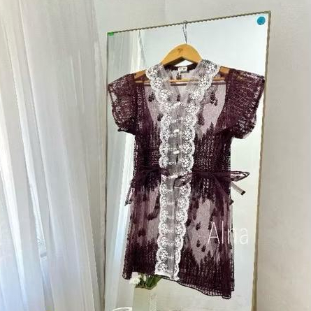 Emily outer brukat - Brukat kebaya wisuda - outfit kondangan