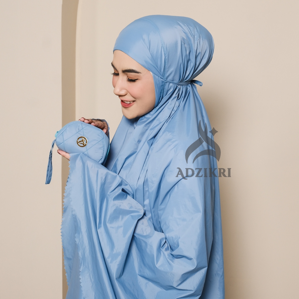 ADZIKRI - Mukena Dewasa Premium Mini Travel Jumbo Safara