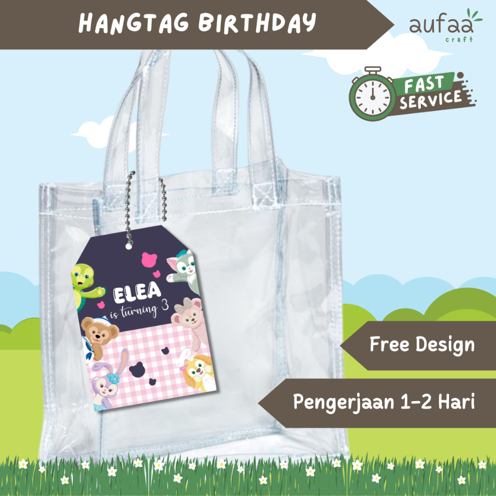 HANG TAG ULANG TAHUN - CUSTOM