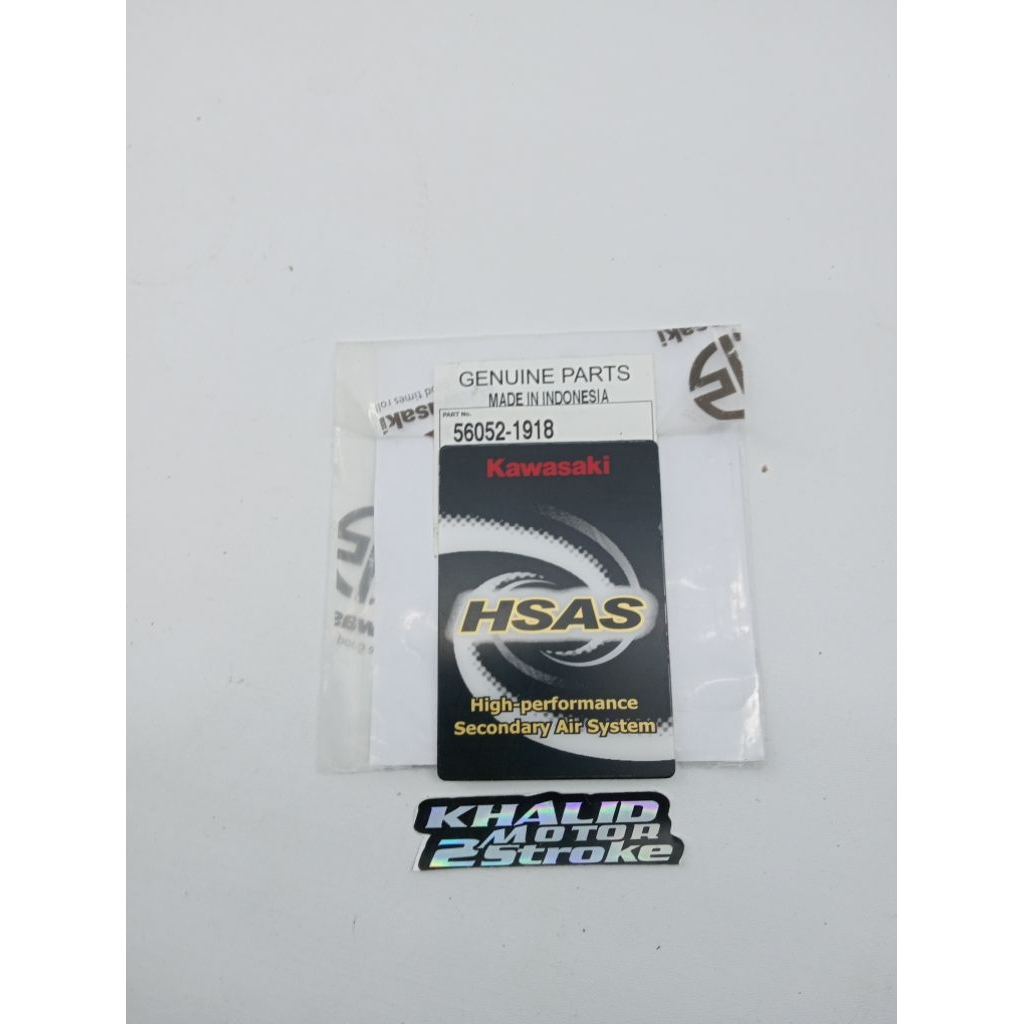 TABUNG HSAS KOTAK HSAS SET STIKER STICKER HSAS NINJA R NINJA SS NINJA RR NEW NINJA RR OLD CBU ZX ORI