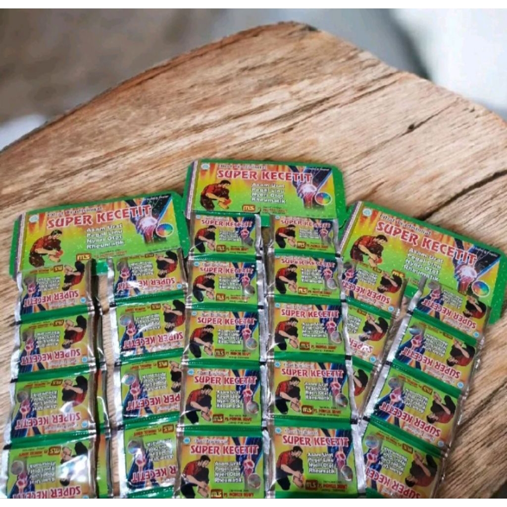 SUPER KECETIT KAPSUL ASAM URAT PEGAL LINU