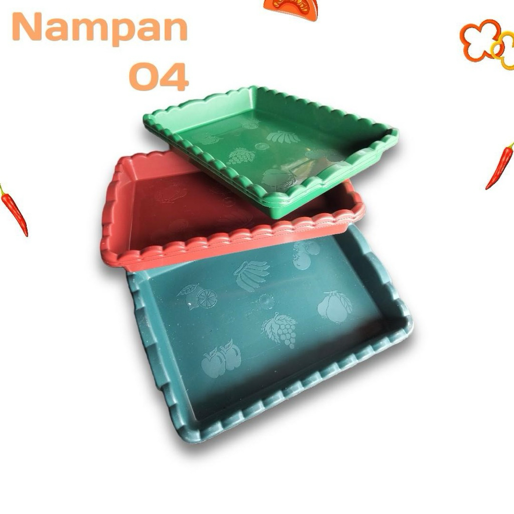 (6 pcs) Nampan 04 Nampan Plastik Jumbo Nampan Jumbo