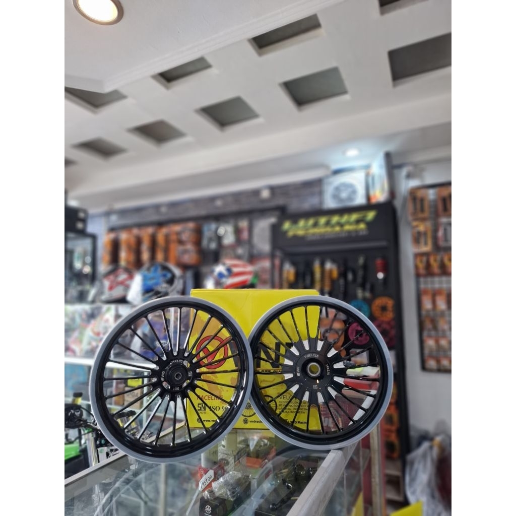 VELG VND RACELINE VARIO 125/150 WARNA BLACK