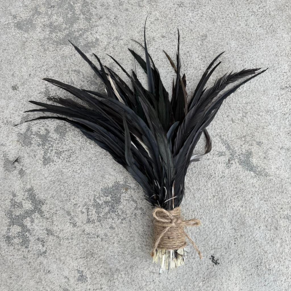 bulu ayam lancur isi 100 asli bulu ayam jago