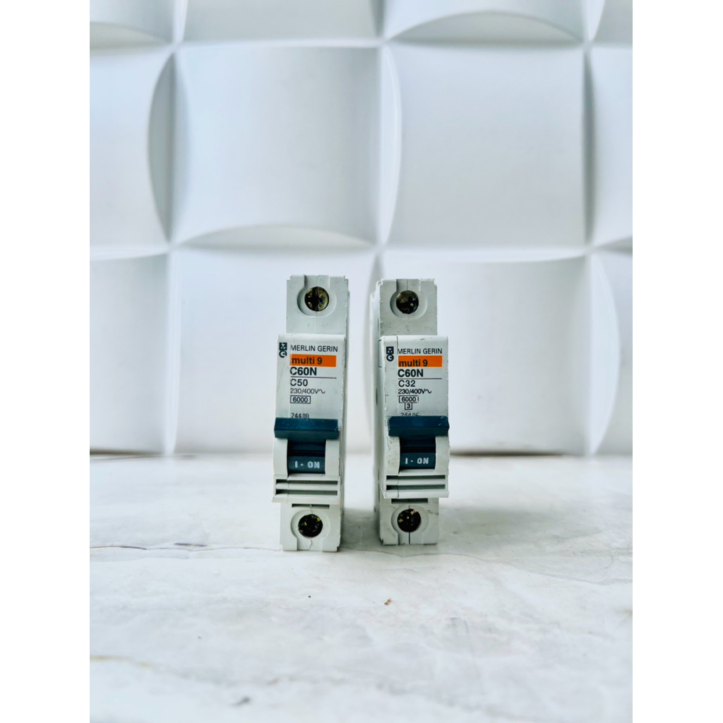 MCB MERLIN GERIN C60N 1PHASE 10A 32A 50A