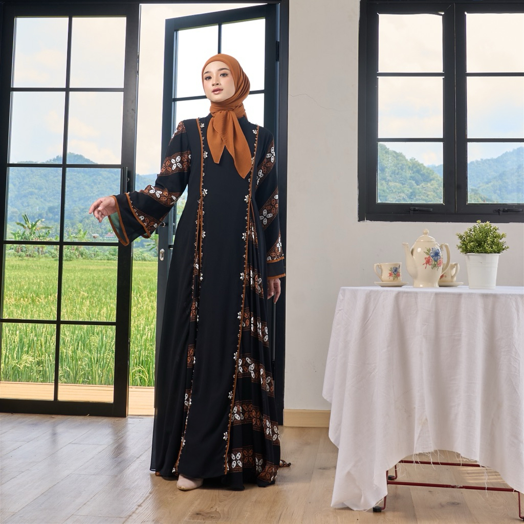 QONITA BATIK | CIKITA DRESS | GAUN DRESS