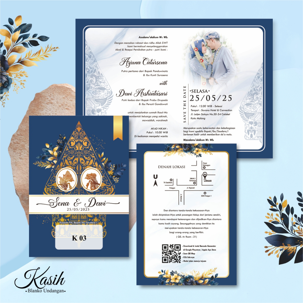 BLANKO KASIH 03 - BLANKO UNDANGAN KOSONGAN